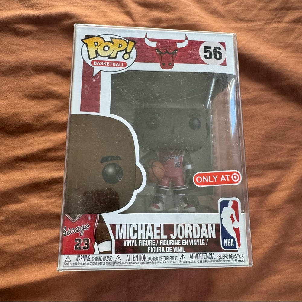 Funko NBA Michael Jordan Pop Figure - Red and Black
